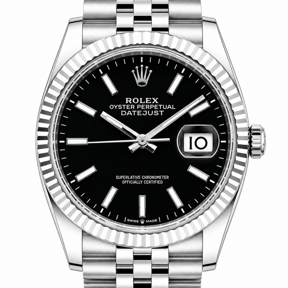 Rolex Datejust 36MM Black Dial 126234 Watch